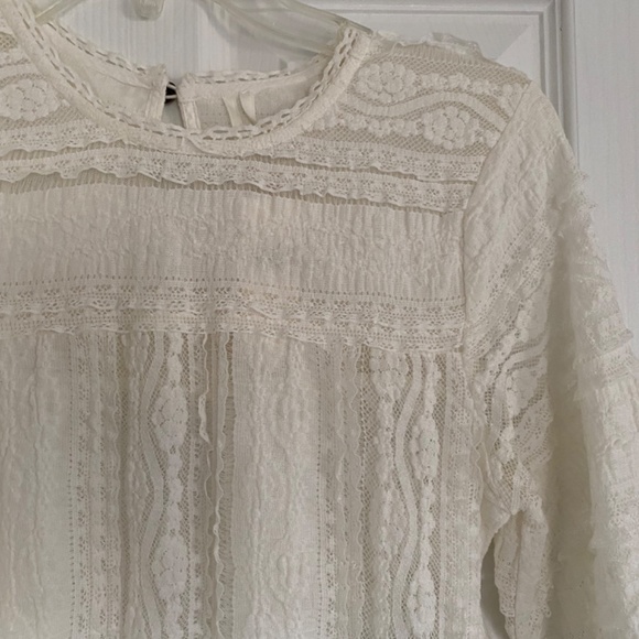 Anthropologie  Lace Top - Picture 2 of 3